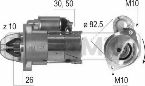 Messmer 220645 - Démarreur cwaw.fr