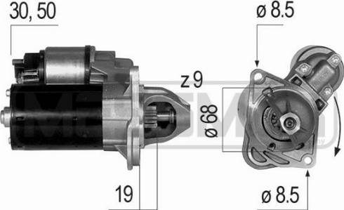 Messmer 220648A - Démarreur cwaw.fr