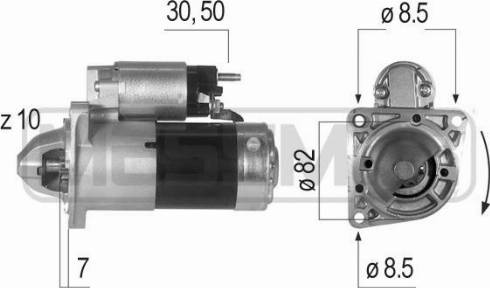 Messmer 220643A - Démarreur cwaw.fr