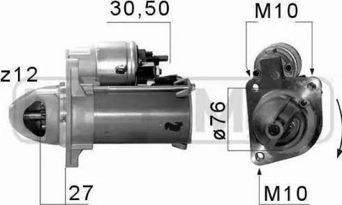 Messmer 220655 - Démarreur cwaw.fr