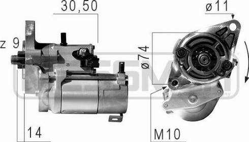 Messmer 220652A - Démarreur cwaw.fr