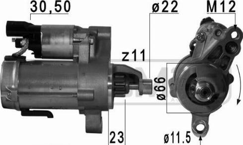 Messmer 220666A - Démarreur cwaw.fr