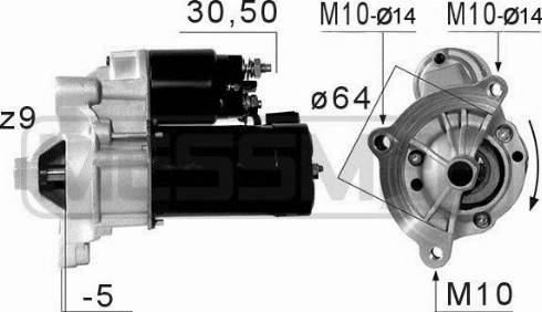 Messmer 220660A - Démarreur cwaw.fr