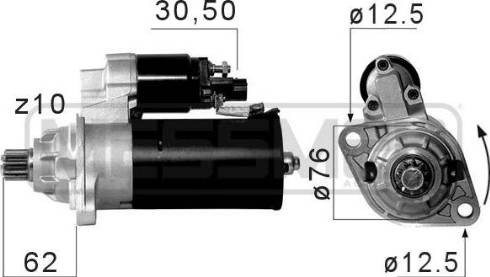 Messmer 220661A - Démarreur cwaw.fr