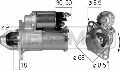 Messmer 220609A - Démarreur cwaw.fr