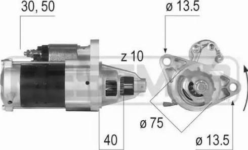 Messmer 220600 - Démarreur cwaw.fr