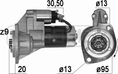 Messmer 220608A - Démarreur cwaw.fr