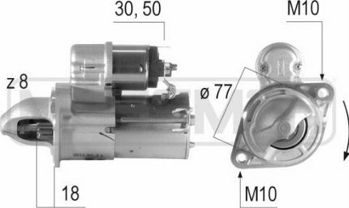 Messmer 220615A - Démarreur cwaw.fr