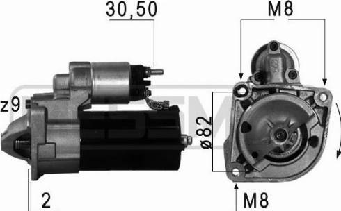 Messmer 220610A - Démarreur cwaw.fr