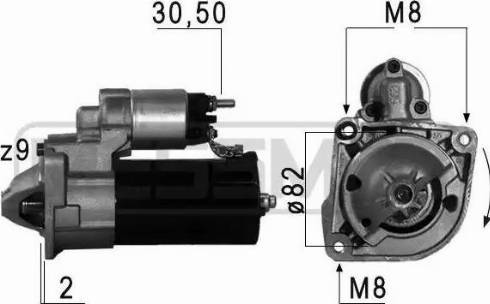 Messmer 220610 - Démarreur cwaw.fr