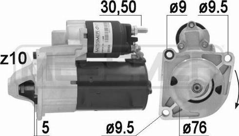 Messmer 220685A - Démarreur cwaw.fr