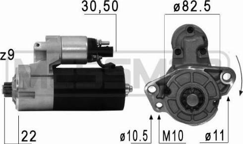 Messmer 220683A - Démarreur cwaw.fr