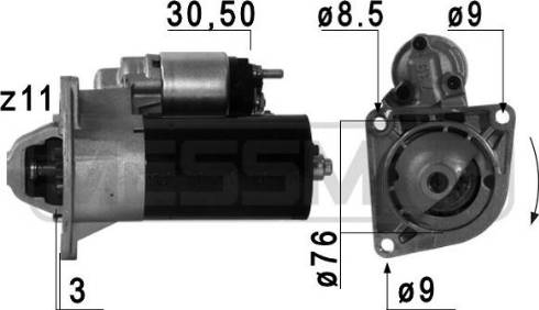 Messmer 220687A - Démarreur cwaw.fr