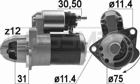 Messmer 220639A - Démarreur cwaw.fr