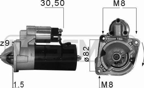 Messmer 220679A - Démarreur cwaw.fr