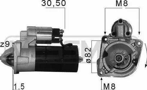 Messmer 220679 - Démarreur cwaw.fr