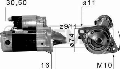 Messmer 220675A - Démarreur cwaw.fr