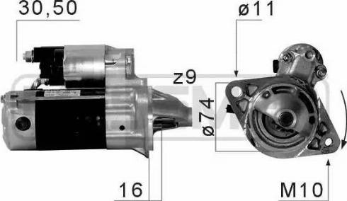 Messmer 220675 - Démarreur cwaw.fr