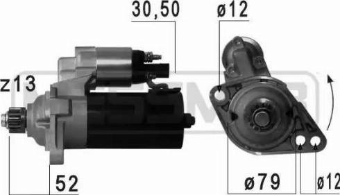 Messmer 220673 - Démarreur cwaw.fr