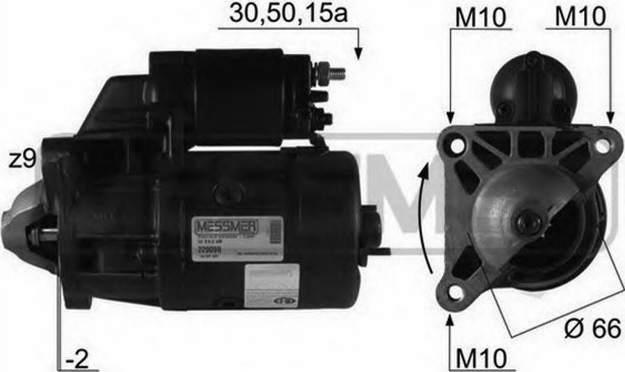 Messmer 220098 - Démarreur cwaw.fr