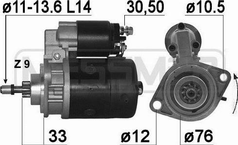 Messmer 220092A - Démarreur cwaw.fr