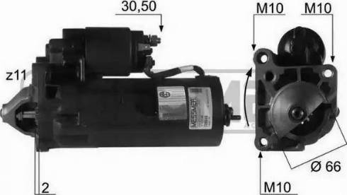 Messmer 220049 - Démarreur cwaw.fr