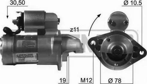 Messmer 220046 - Démarreur cwaw.fr