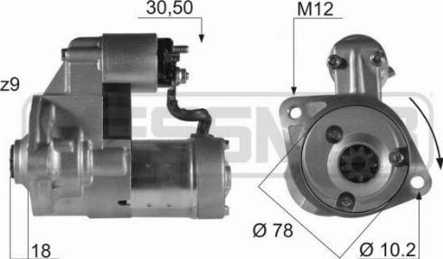 Messmer 220048A - Démarreur cwaw.fr