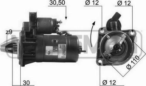 Messmer 220050A - Démarreur cwaw.fr