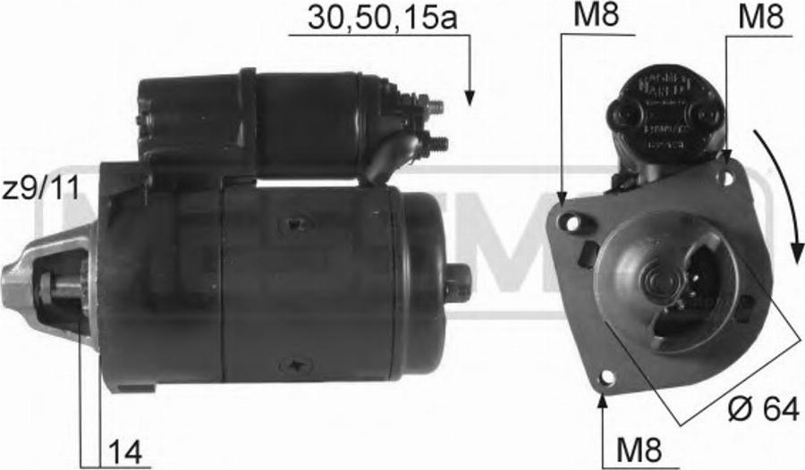 Messmer 220051 - Démarreur cwaw.fr