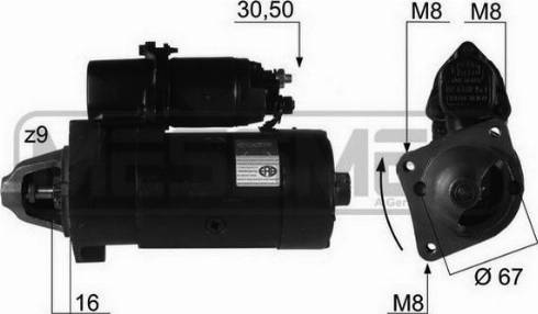 Messmer 220065R - Démarreur cwaw.fr