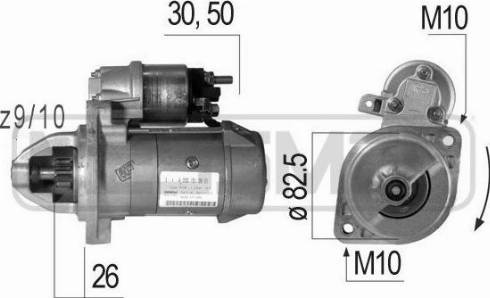 Messmer 220060A - Démarreur cwaw.fr