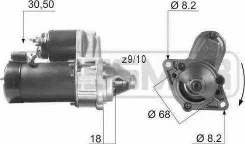 Messmer 220001 - Démarreur cwaw.fr