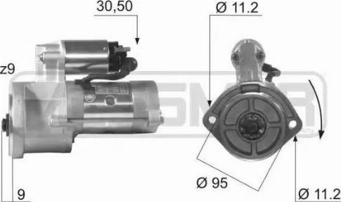 Messmer 220003 - Démarreur cwaw.fr