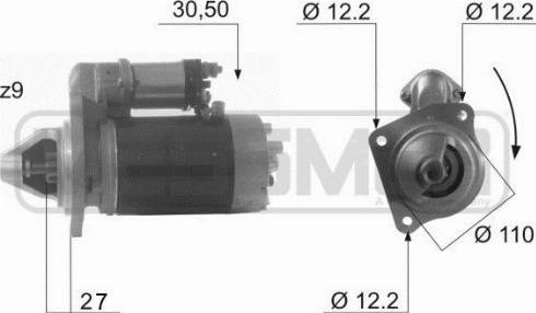 Messmer 220007A - Démarreur cwaw.fr