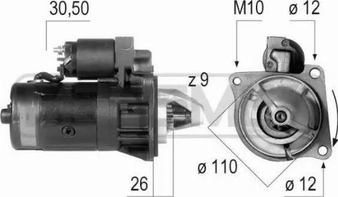 Messmer 220019 - Démarreur cwaw.fr