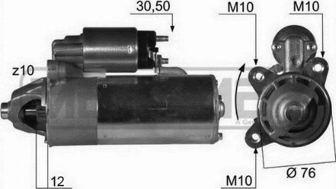 Messmer 220015A - Démarreur cwaw.fr