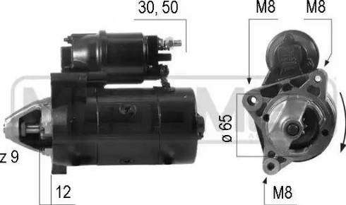 Messmer 220018 - Démarreur cwaw.fr