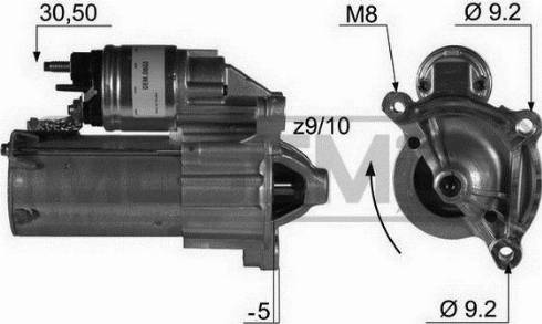 Messmer 220012A - Démarreur cwaw.fr