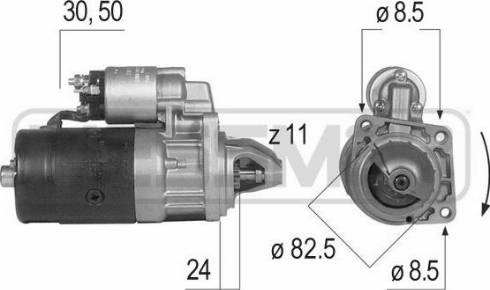 Messmer 220080A - Démarreur cwaw.fr