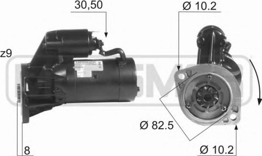 Messmer 220083 - Démarreur cwaw.fr