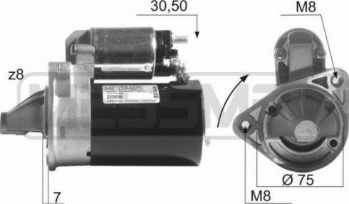 Messmer 220036A - Démarreur cwaw.fr