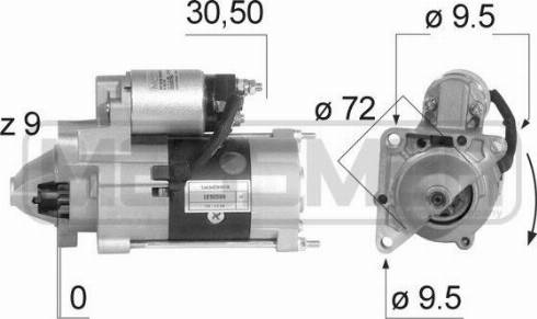 Messmer 220031A - Démarreur cwaw.fr