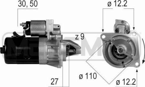 Messmer 220038A - Démarreur cwaw.fr