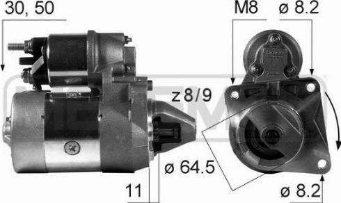 Messmer 220024A - Démarreur cwaw.fr