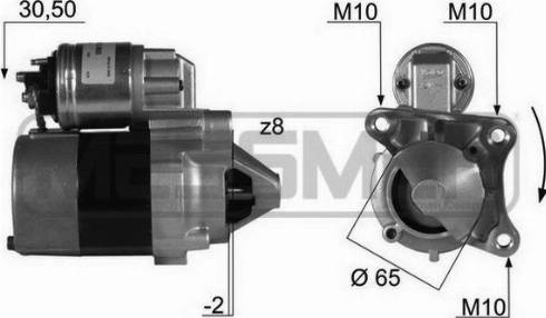 Messmer 220023A - Démarreur cwaw.fr