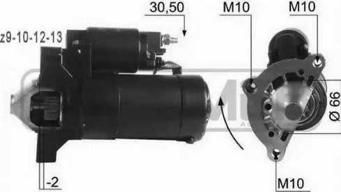 Messmer 220074 - Démarreur cwaw.fr