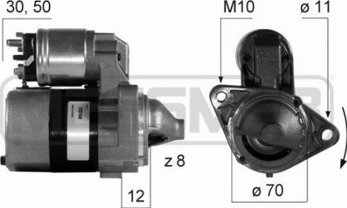 Messmer 220154A - Démarreur cwaw.fr