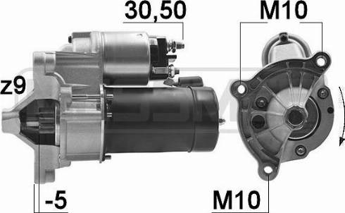 Messmer 220163A - Démarreur cwaw.fr