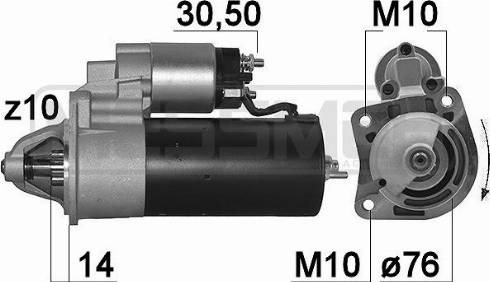 Messmer 220167A - Démarreur cwaw.fr